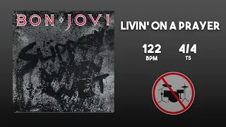 Livin' On A Prayer - Bon Jovi DRUMLESS (NO DRUMS)