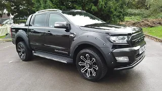 2017 Ford Ranger 3.2 Wildtrak Auto with wide arch kit and Raptor look enhancements for sale