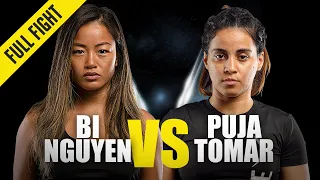 Bi Nguyen vs. Puja Tomar | ONE Full Fight | September 2019
