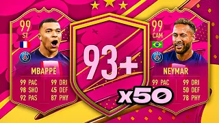 50x 93+ FUTTIES PLAYER PICKS! 😱 FIFA 23 Ultimate Team