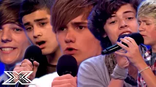 EVERY Extended Version Of One Direction's Individual Auditions! | X Factor UK