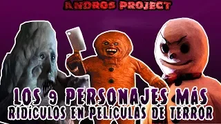 Los 9 Personajes más Ridículos en Películas de Terror | Andros Project