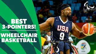 Greatest 3-Pointers from Wheelchair Basketball Rio 2016 | Paralympic Games