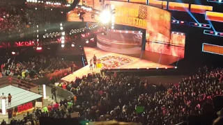 Enzo & Big Cass' Entrance at the RAW before Wrestlemania