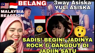 FIRST TIME NONTON SADIS! BEGINI JADINYA ROCK VS DANGDUT DIJADIAN SATU | YULI ASISKA (KDI2) | REACT