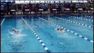 Henry's 100M Freestyle at State 2012