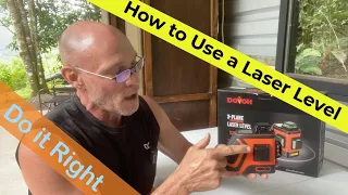 Features and Functions of DOVOH Laser Level 360 Self Leveling Tool