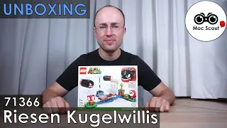 Un-Synchronisationen! - Lego® 71366 [Unboxing] - "Riesen Kugelwillis" (2020)