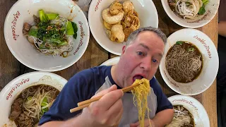 Unbelievable $5 Boat Noodle Adventure in Bangkok, Thailand