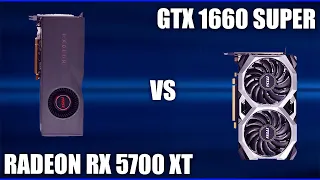 Видеокарта Radeon RX 5700 XT vs Geforce GTX 1660 SUPER. Сравнение!