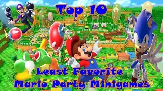 Top 10 Least Favorite Mario Party Minigames