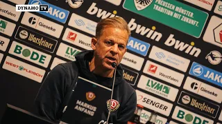31. Spieltag | SCP - SGD | Pressekonferenz nach dem Spiel