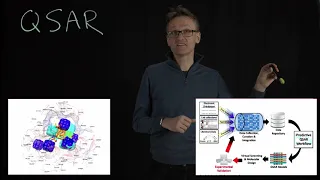 Lecture 12, concept 15: Quantitative structure-activity relationship (QSAR) tries to predict drugs