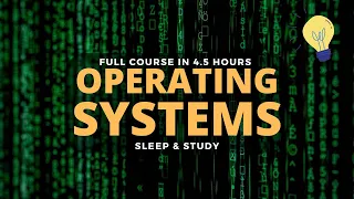 Introduction to Operating System | Full Course for Beginners Mike Murphy 🌚 Lecture for Sleep & Study