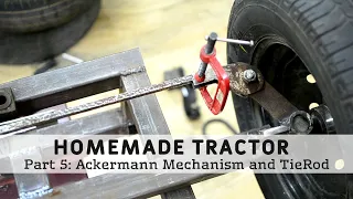 Homemade Tractor Part 5: Ackermann Steering Measurement and TieRod