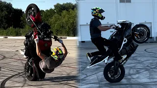 How to Slow Wheelie ANY Bike with FOOTBRAKE - (Wheelie Anything ep. 4)