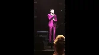 Adam Lambert talk - The Original High Tour - Melbourne Australia, Palais Theatre - 2016/01/25
