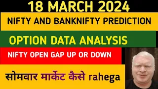 Bank Nifty Analysis for Monday 18 March 2024 Nifty Prediction for Tomorrow Market Prediction