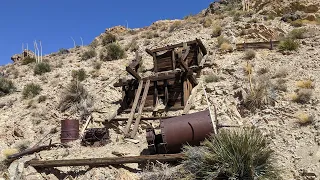 A Small Mine and Mill in the Desert Mountains