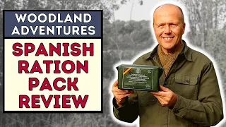 SPANISH MILITARY RATION PACK | FULL REVIEW IN THE WOODLANDS