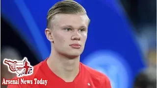 Arsenal set to rival Man Utd for Erling Haaland transfer as father visits training ground- news t...