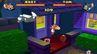 Tom and Jerry in Fists of Furry Any% Jerry Speedrun Easy Difficulty