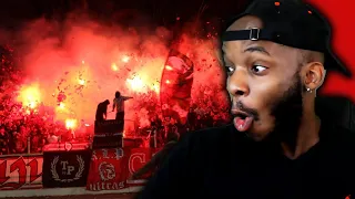 AMERICAN REACTS TO CSKA SOFIA ULTRAS - BEST MOMENTS