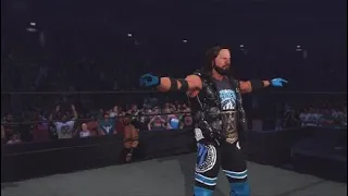 WWE 2K23 - AJ Styles hidden OC title entrance how to get