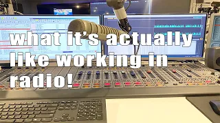 BTS | what it's really like working at a radio station