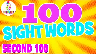 100 SIGHT WORDS for Kids (Learn High Frequency Words) | FRY WORDS List 2