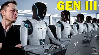 Elon Musk Reveals 2025 Tesla Bot Gen 2's BIG Plan Tesla Workforce! Destroy ALL Rivals! (Mix)