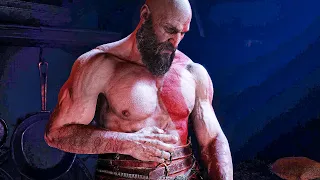 Kratos Remembers His Wounds From Zeus In Greece Scene (God of War Ragnarok) 4K ULTRA HD