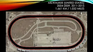 All circuits and layouts from IRL and Indycar