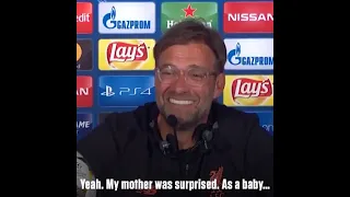 Jurgen Klopp: I remember your voice…OH YEAH 😂