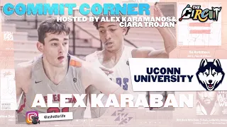 COMMIT CORNER: University of Connecticut pledge Alex Karaban | FULL INTERVIEW