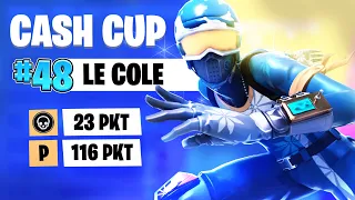 48th in the EU Solo Cash Cup ($200)🏆 | Cole