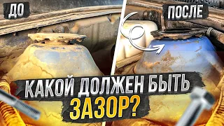 СТУЧАТ ПЕРЕДНИЕ ОПОРЫ АМОРТИЗАТОРОВ | КАКОЙ ДОЛЖЕН БЫТЬ ЗАЗОР? КАК ПРОВЕРИТЬ? ЗАМЕНА ОПОР НА ЛАЧЕТТИ