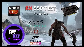 RX 550 Test in 3 Games in 2023