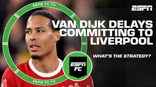 Virgil van Dijk's future at Liverpool in question? 👀 'PLAYERS TALK IN CODE' - Craig Burley | ESPN FC