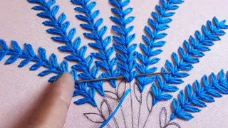 How to do Lazy Daisy Stitch