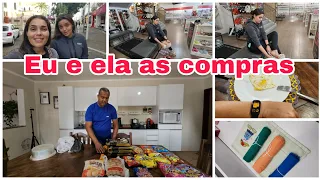 vlog/fomos as compras no centro /ela nao aguentou /xandy e suas guloseimas