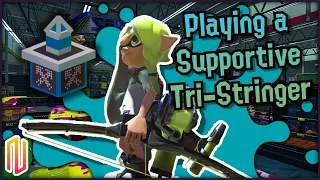 Playing Safe and Supportive with the Tri-Stringer | Splatoon 3 Gameplay Analysis
