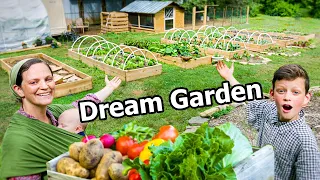 Tour our AMAZING Garden for FAMILY OF 8