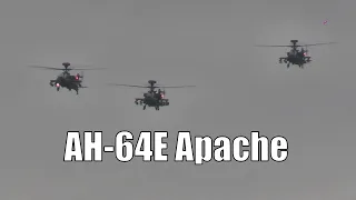 AH-64E Apache Helicopter Arrive to Finland Satakunta Air Command For Arrow 24 Exercise