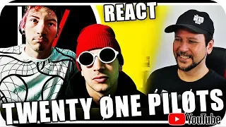 TWENTY ONE PILOTS -TYLER JOSEPH & JOSH DUN - Reagindo React Reação Hip Hop Reggae Pop Rock Rap
