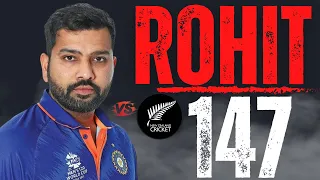 Rohit Sharma's Sensational 147 against New Zealand - Absolute Mastery on Display! #rohitsharma