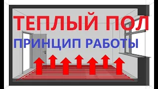 Теплый пол принцип работы Пирог водяного тёплого пола Утепление пола все по уму