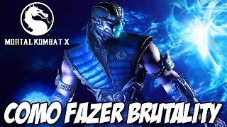 Mortal Kombat X - Como fazer BRUTALITY