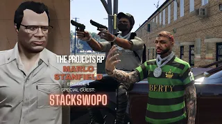 WE TOOK STACKSWOPO ON A DRILL! (Marlo Stanfield #4) THE PROJECTS RP