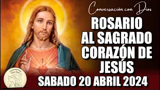 ROSARIO AL SAGRADO CORAZÓN DE HOY SABADO 20 ABRIL 2024 ((Sagrado Corazón de Jesús))